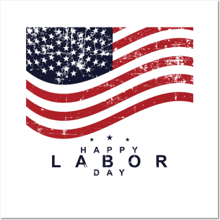 Happy Labor Day Posters and Art